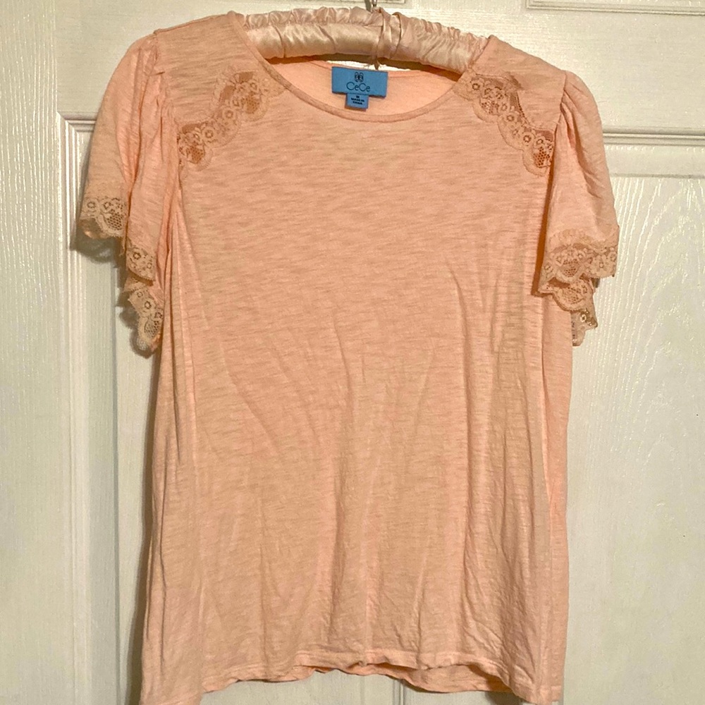 Cece light pink top